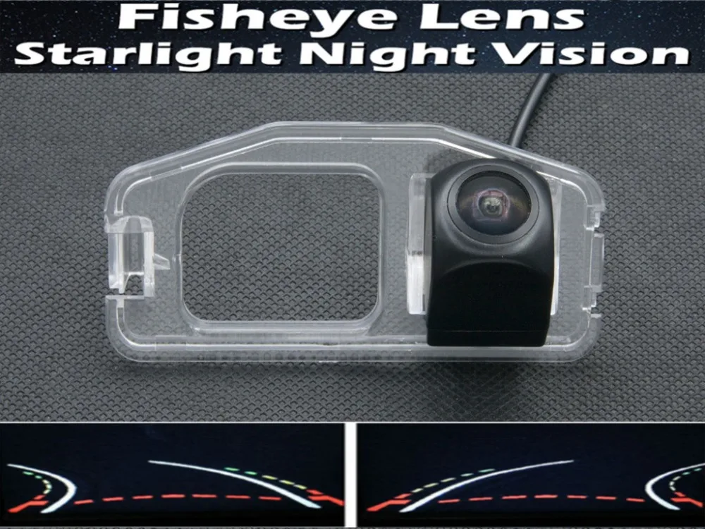 

1080P Trajectory Tracks Fisheye Lens Car Rear view Camera for HONDA Odyssey 2009-2013 Waterproof Car Reverse Camera