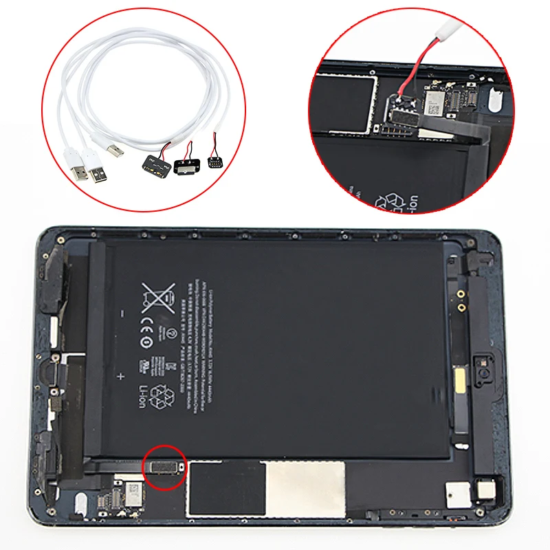 

Professional Repair Tools DC Power Supply Current Test Cable for iPad mini for iPad 3 4 for iPad Air and Air 2 with USB Port