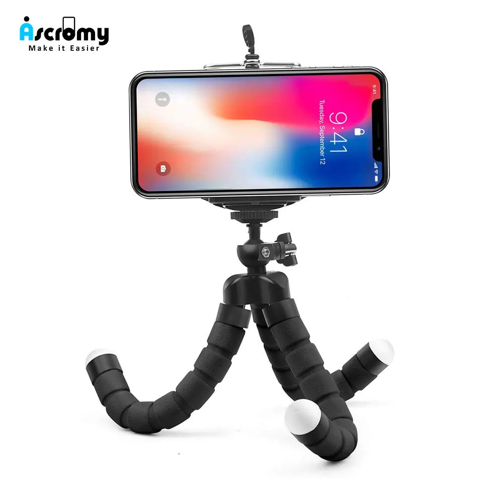 Phone Holder Flexible Octopus Tripod Bracket Selfie Expanding Stand Mount Monopod Styling Accessories For Mobile Phone Camera (1)