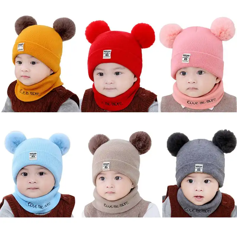 New Toddler Kids Girl/&Boy Baby Infant Winter Warm Cartoon Falt Hat Beanie Caps