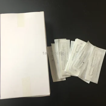 

500Pcs 0.2mm Diameter 18 PINS Permanent Makeup Manual Eyebrow Tattoo Blades Embroidery Microblading Needle Tattoo accesories