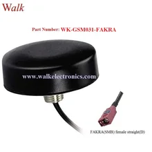 FAKRA Женский на открытом воздухе используйте винт mount 3g gsm антенна с высоким коэффициентом усиления IP67 водонепроницаемая крыша крепление gprs мульти автомобильная антенна