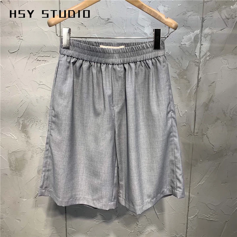 【HSY stuo】 2019 летние новые модные ins женские шорты шутника негабаритных