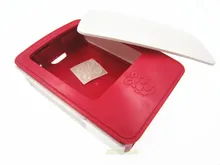 5PCS/LOT Hot Raspberry Pi 3 case Official ABS enclosure Raspberry pi 2 box shell from the Raspberry Pi Foundation