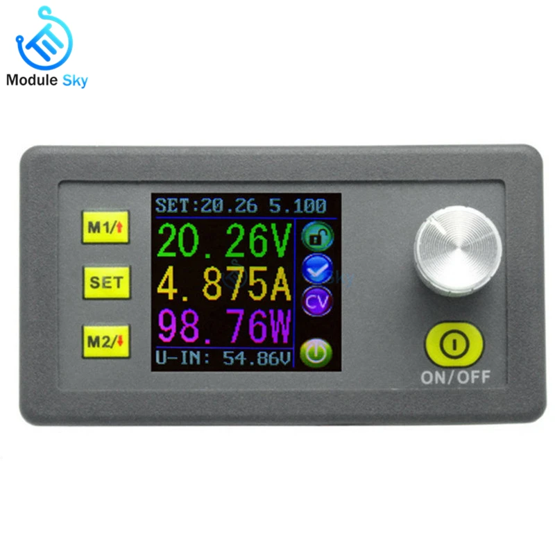 

DP50V5A Digital LCD Programme Constant Voltage current Step-down board Volt Regulated Power Supply Module