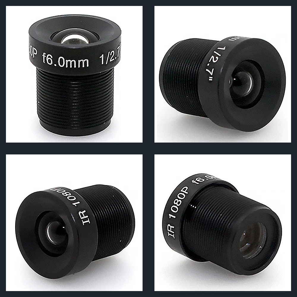 Вэньлинь 1080P 2,8/3,6/6 мм объектив CCTV безопасности Камера объектив M12 2MP диафрагма F1.8, 1/2. " формат изображения Камеры Скрытого видеонаблюдения объектив HD