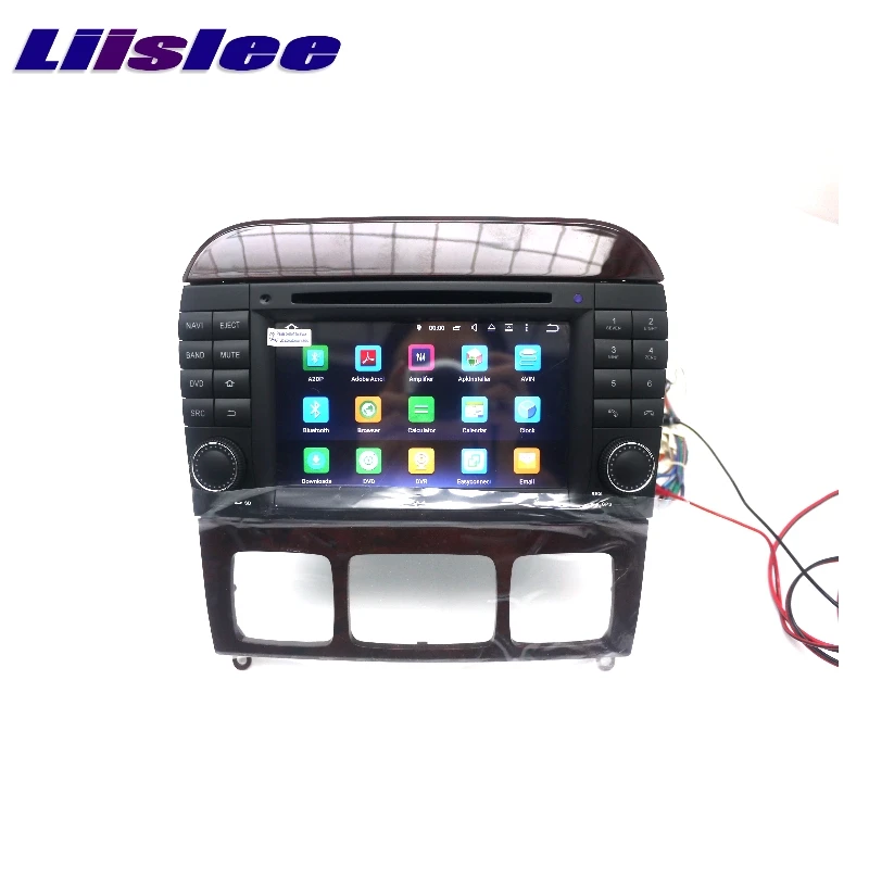 Discount For Mercedes Benz MB S W220 S55 LiisLee Car Multimedia GPS Audio Hi-Fi Radio Stereo Original Style Navigation NAVI 1