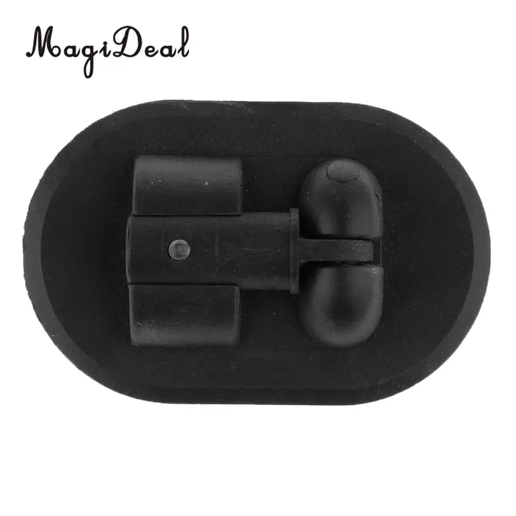 MagiDeal Speedboat Fishing Inflatable Boat PVC Awning/ Sun Shade Deck Mount Black