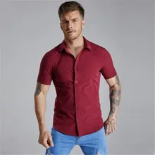 Облегающая Мужская рубашка с коротким рукавом для занятий фитнесом и бегом, облегающая быстросохнущая спортивная рубашка с логотипом newNO, рубашка-рубашка