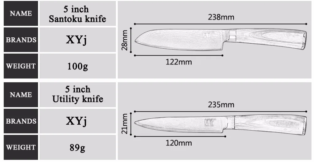 XYj дамасский стальной нож, кухонные ножи, набор аксессуаров, 73 слоя, японский VG10, дамасский нож, кухонные инструменты, аксессуары