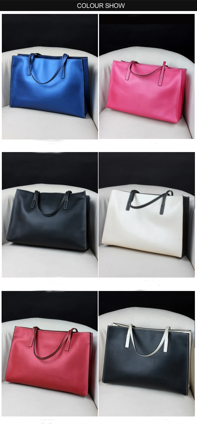 Солнечная пляжная сумка из натуральной кожи, Женская Большая Сумка-тоут, модные высококачественные сумки