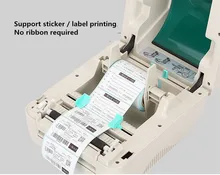 new sensitive electronic surface single printer express bar code E Postal treasure label printer for printing 20-108 mm widh