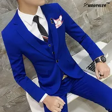 Уникальные мужские блейзеры, дизайнерские корейские яркие однотонные куртки, Блейзер, Мужской приталенный пиджак для выпускного вечера, для мальчиков, S-4XL размера плюс, блейзер