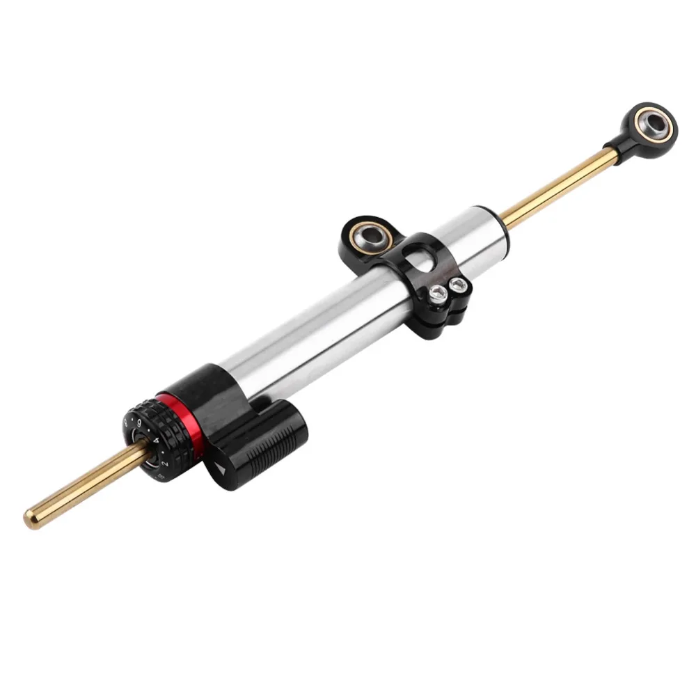 

Universal Motorcycle Steering Damper Stabilizer rustproof for Yamaha MT10 Long Type anodized surface rustproof anti-oxidizing