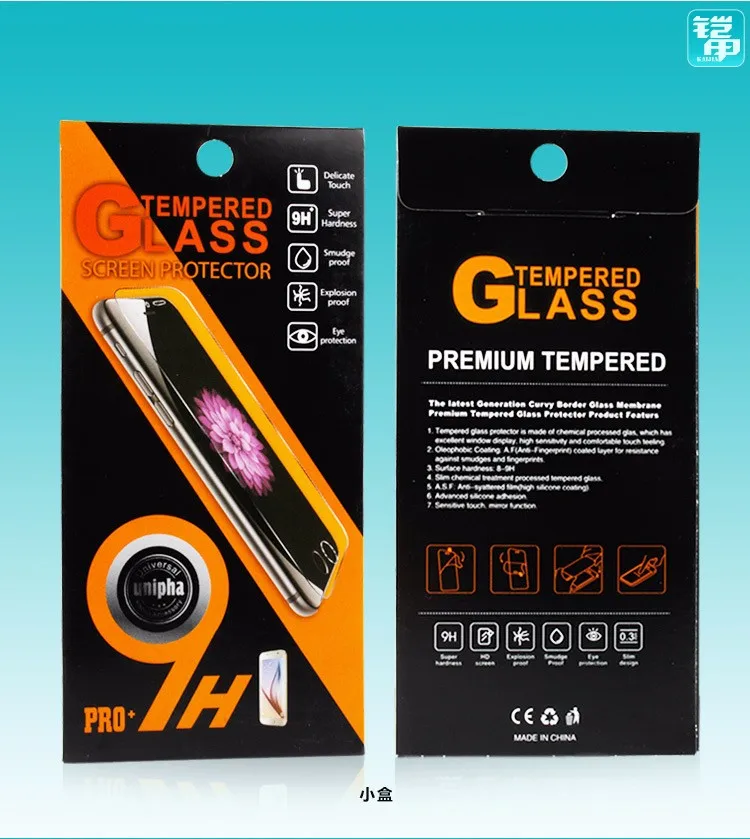 100 шт анти-сипольная пленка Взрывозащищенная 9H Защитная пленка для экрана из закаленного стекла упаковка для iPhone 4S/5S/6s/7