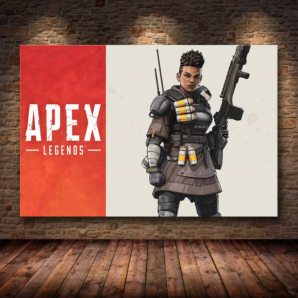 Без рамки игра Плакат Украшение картина из Apex легенды на HD холст картина искусство плакаты и принты - Цвет: 06