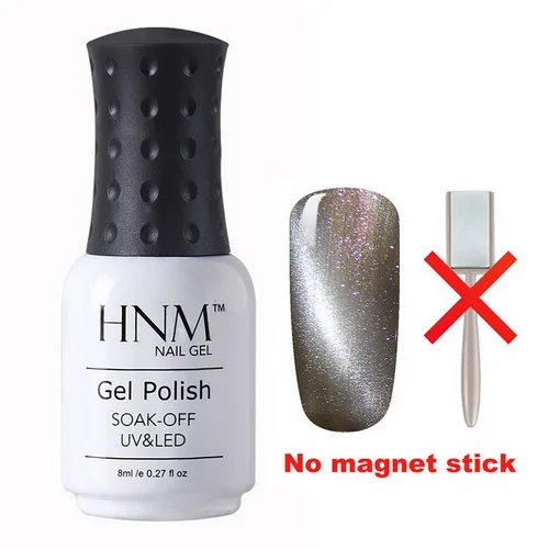 HNM 8 мл Лак для ногтей "Кошачьи Глаза" Nagellak Soak Off UV Nail Art Полуперманентная краска для тиснения гель лак Гибридный лак Lucky лак чернила - Цвет: 6587