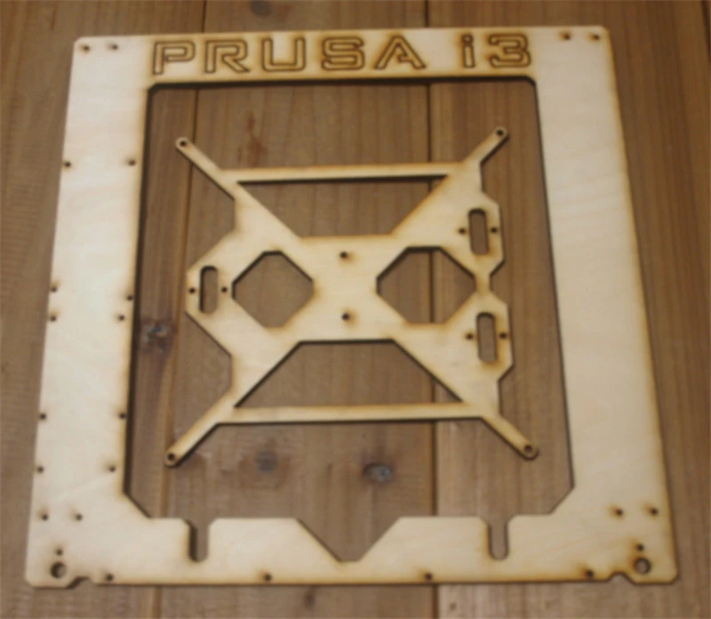 Prusa I3 Hephestos 3D printer 6mm wooden laser cut frame kit Single Sheet  Framebase 3D Printer DIY 6 mm|prusa hephestos|wood frame kitframe 3d printer  - AliExpress