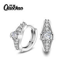 Water Drop Design 925 sterling silver Women Earrings Fashion Jewelry CZ Stone Micro Paved Luxury Earrings for Wedding Engagemen