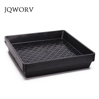 

JQWORV Seedling Tray Sprout Plate Hydroponics System To Grow Nursery Pots Tray Vegetable Seedling Pot Plastic Nursery Tray
