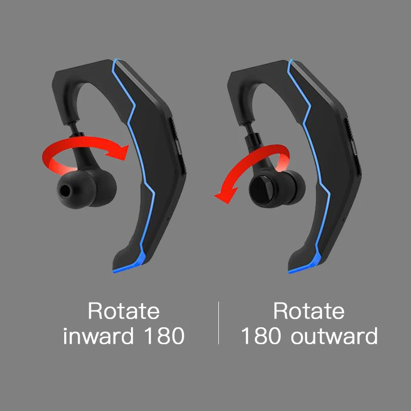 Беспроводной Bluetooth наушники Hands Free микрофон наушников Универсальный Спорт Bass для