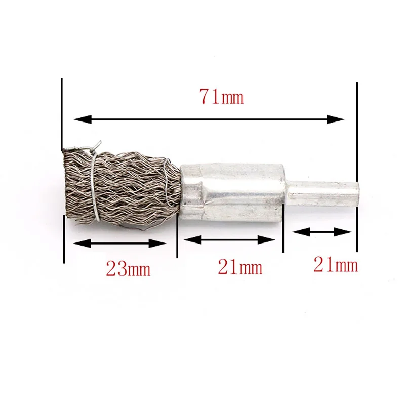 5 шт. 15-35 мм Проволока из нержавеющей стали колеса кисти набор комплект Dremel Аксессуары для Мини дрель вращающихся инструментов полировка