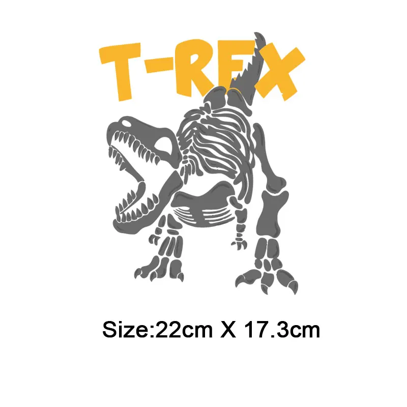 Крутые T-REX нашивки в виде динозавра на железе для одежды, термонаклейки для мальчиков, одежда для поделок, нашивки, термонаклейки, футболка