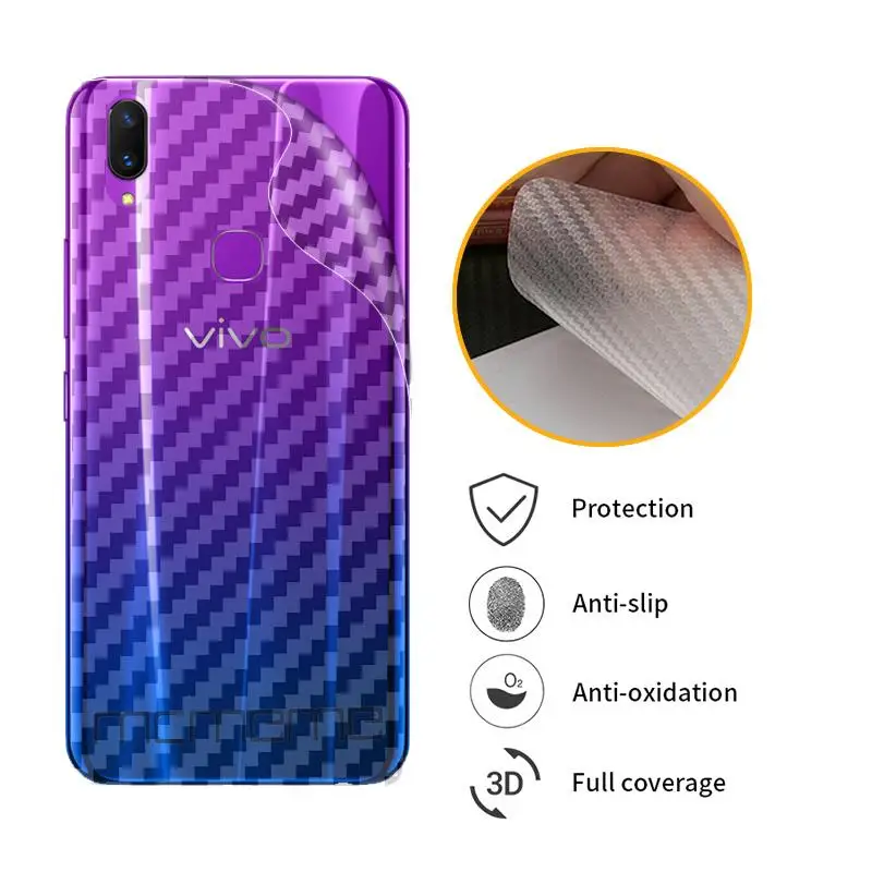 3D защитная задняя пленка из углеродного волокна для VIVO Z1 Lite Z1i Z3X Z5X Защитная vivo