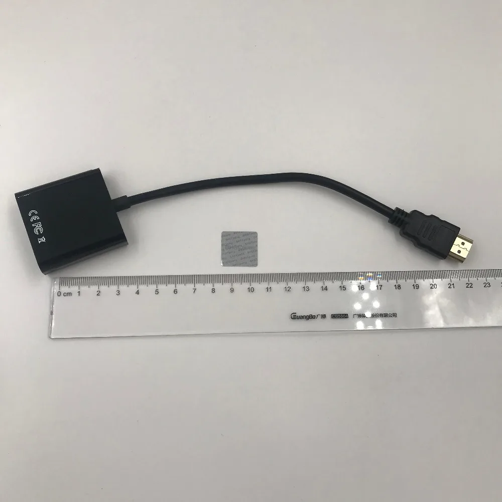 Адаптер Hdmi VGA с чипсетом штырь гнездо коннектор для видеопокрытия позолоченный