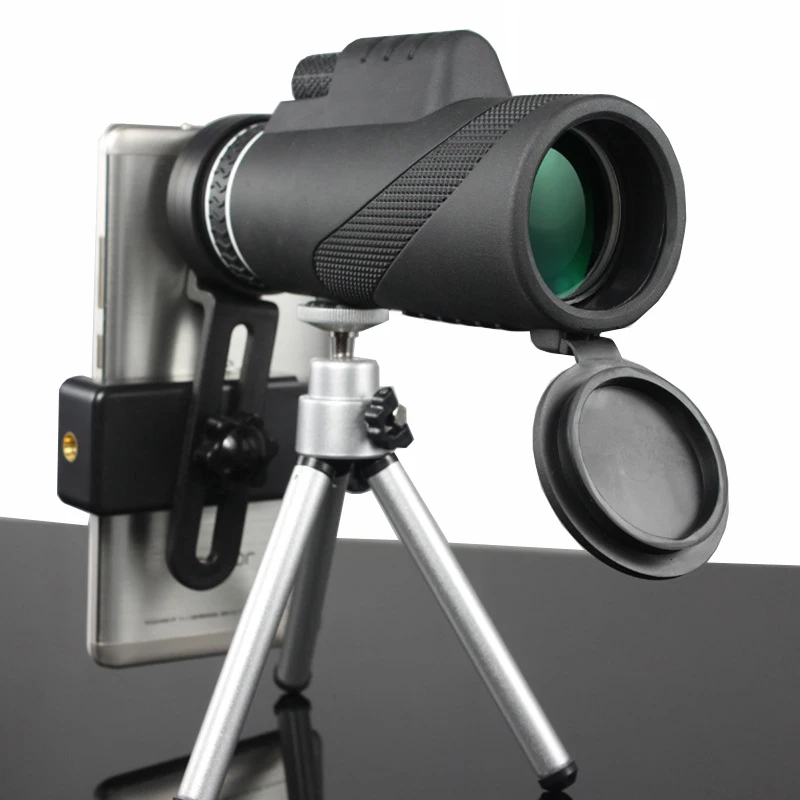 Professional Monocular 40x60 Powerful Binoculars High Quality Zoom Great Handheld Telescope Military HD Hunting | Инструменты