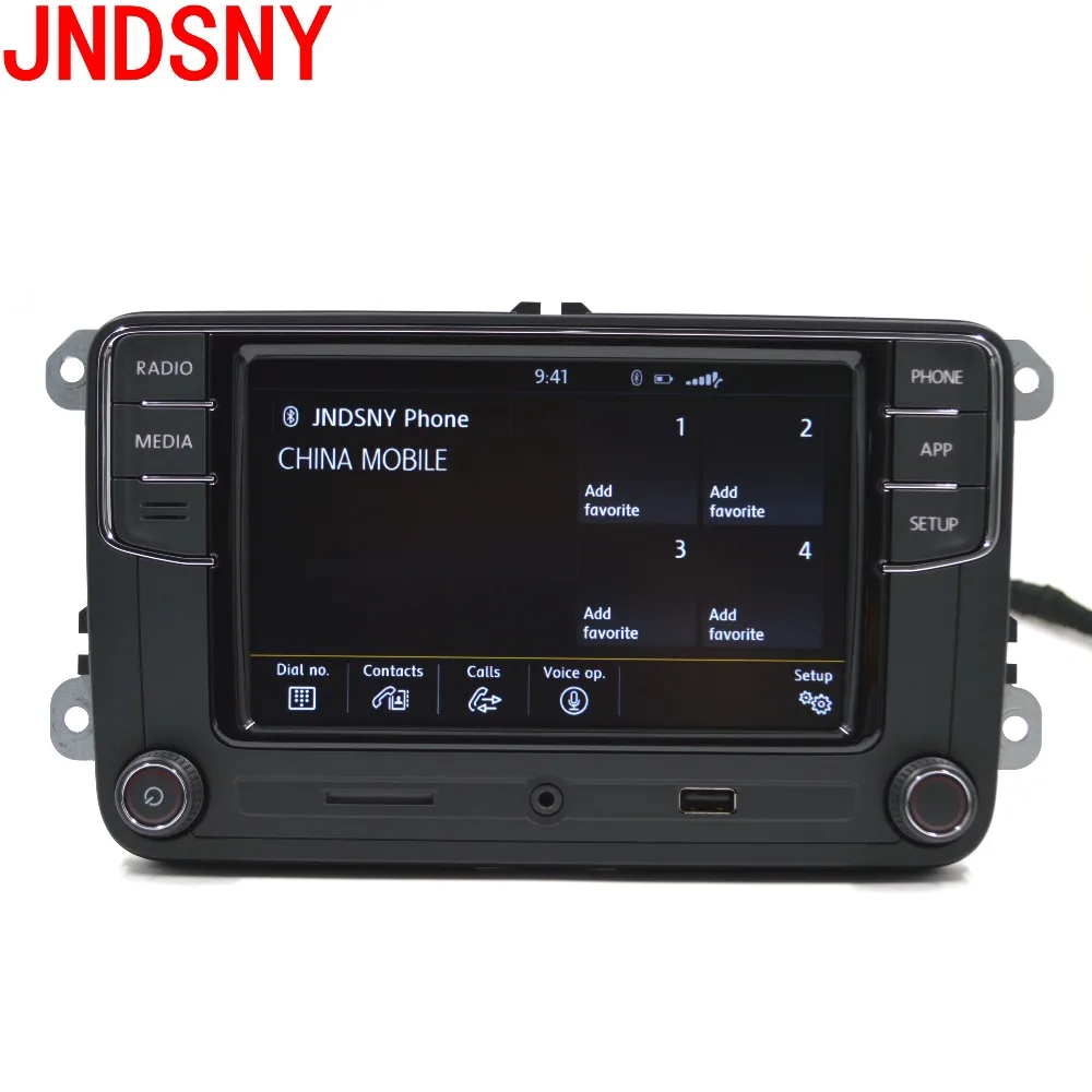 JNDSNY RCD330G CarPlay RCD330 Plus CarPlay Car Radio For VW Tiguan Golf 5 6 Jetta MK5 MK6 Passat Polo Touran 6RD035187B