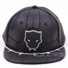 Marvel Мстители Бесконечность войны Черная пантера кожа Snapback Повседневная бейсбольная кепка Bboy кепки в стиле хип-хоп