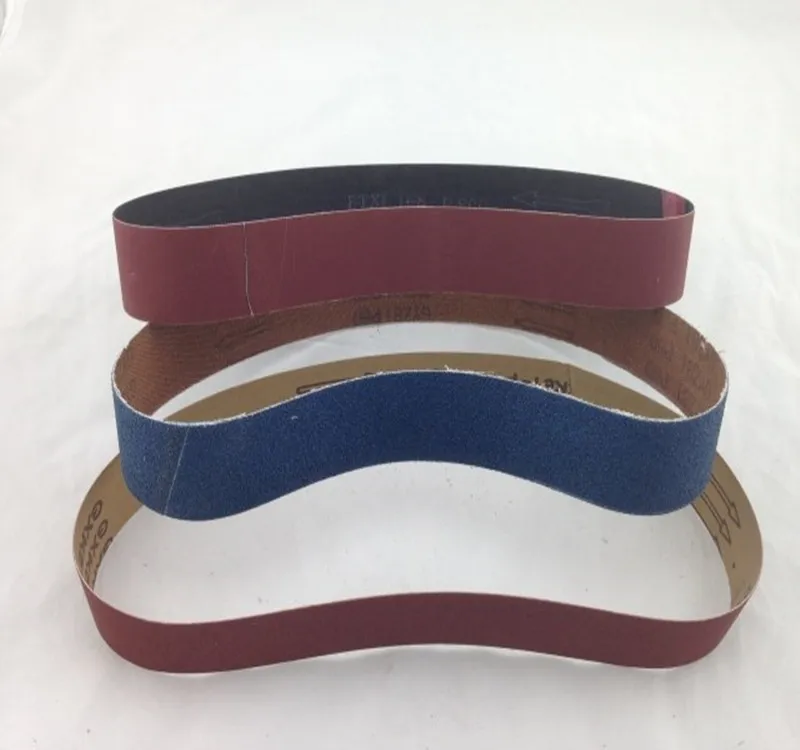 10 Pieces of 760mmX40mm brown corundum polishing belt Abrasive Belts