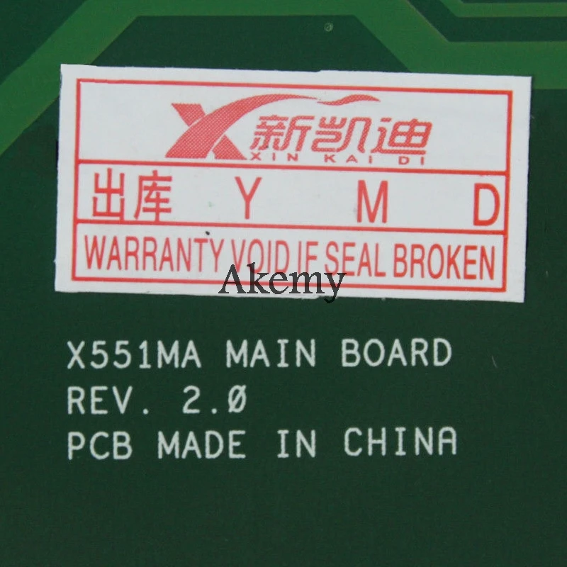 Amazoon X551MA материнская плата для ноутбука ASUS X551M X551 F551MA D550M Тесты оригинальная N3540 4 х