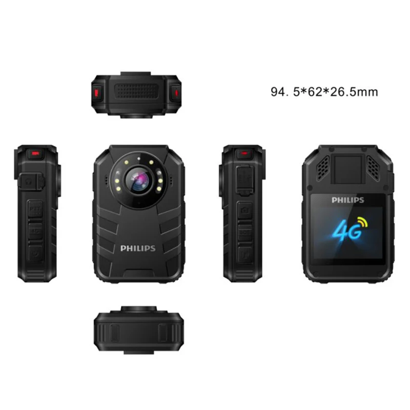 Philips WIFI 4G Police Body Worn Camera IP68