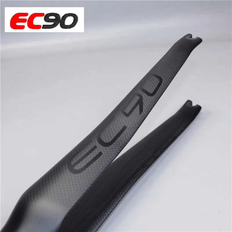 Ec90 полностью углеродная передняя вилка для дорожного велосипеда/Передняя вилка для летающего велосипеда Ud/700C 1-1/8 вилка для дорожного велосипеда/3 K