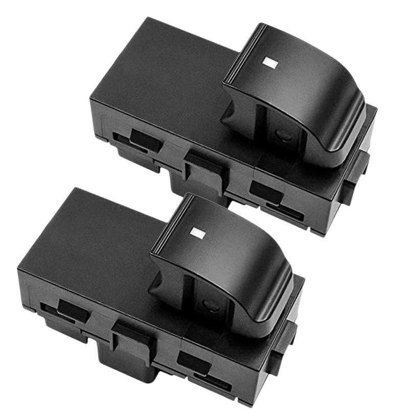 2X Power Window Switches Rear Driver & Passenger L+R Side for Chevy Gmc