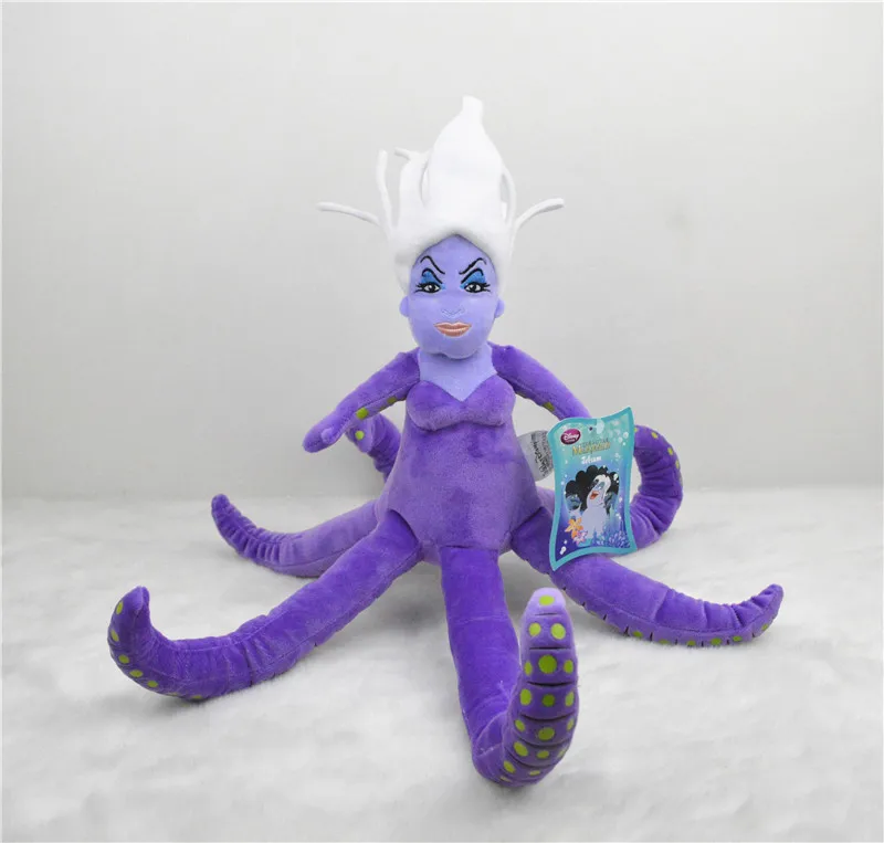 Мультяшная кукла Урсула плюшевый Осьминог Игрушки для девочек Рождественский подарок 50 см