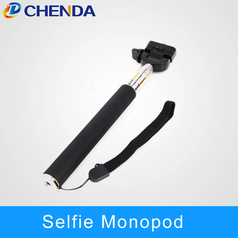 

Accessories Extendable Handheld Alloy Selfie Monopod Stick With Tripod Mount Adapter For Go Pro HD Hero 3 + 4 Camera