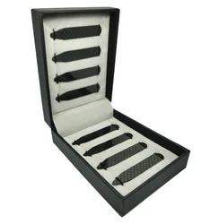 SHANH ZUN Real Carbon Fiber Collar Stays for Man Shirt accessories 2 Sizes in Gift Box 2.2 Inch and 2.37 Inch SHANH ZUN Real Carbon Fiber Collar Stays for Man Shirt accessories 2 Sizes in Gift Box 2.2 Inch and 2.37 Inch