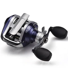 Все metalMagnetic тормоза Системы Baitcasting катушка 8 кг Макс Перетащите 11+ 1 ББ 6,3: 1 высокая Скорость Рыболовная катушка