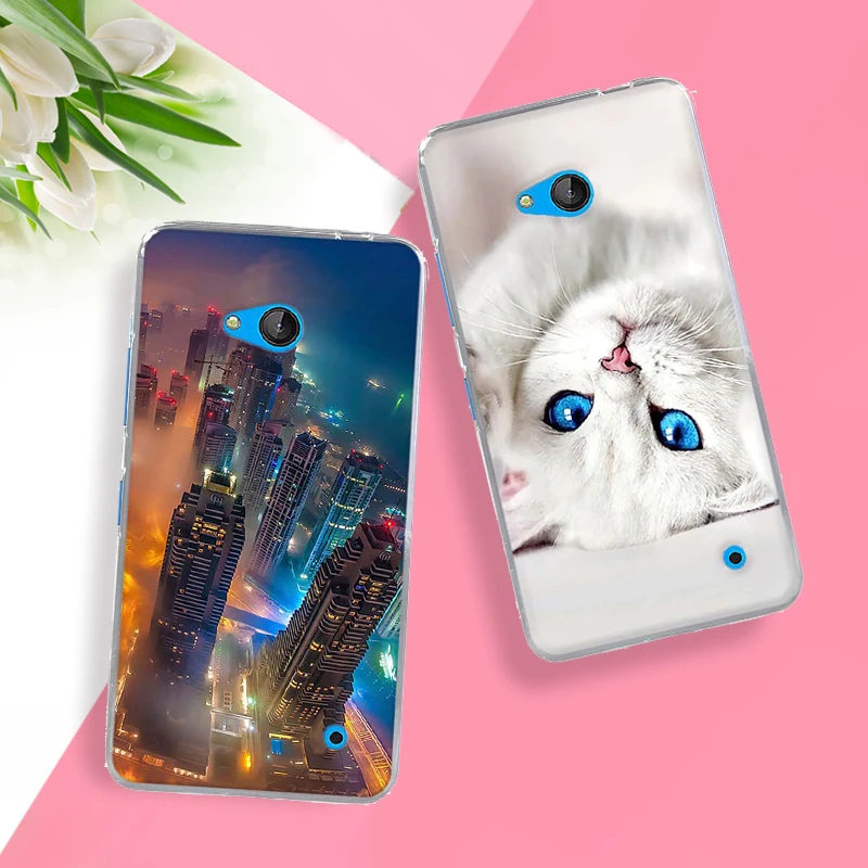 

Cover For Nokia Lumia 640 Case Silicone TPU Soft Back Cover For Funda Microsoft Nokia Lumia 640 Cover Capa Coque Protective bag