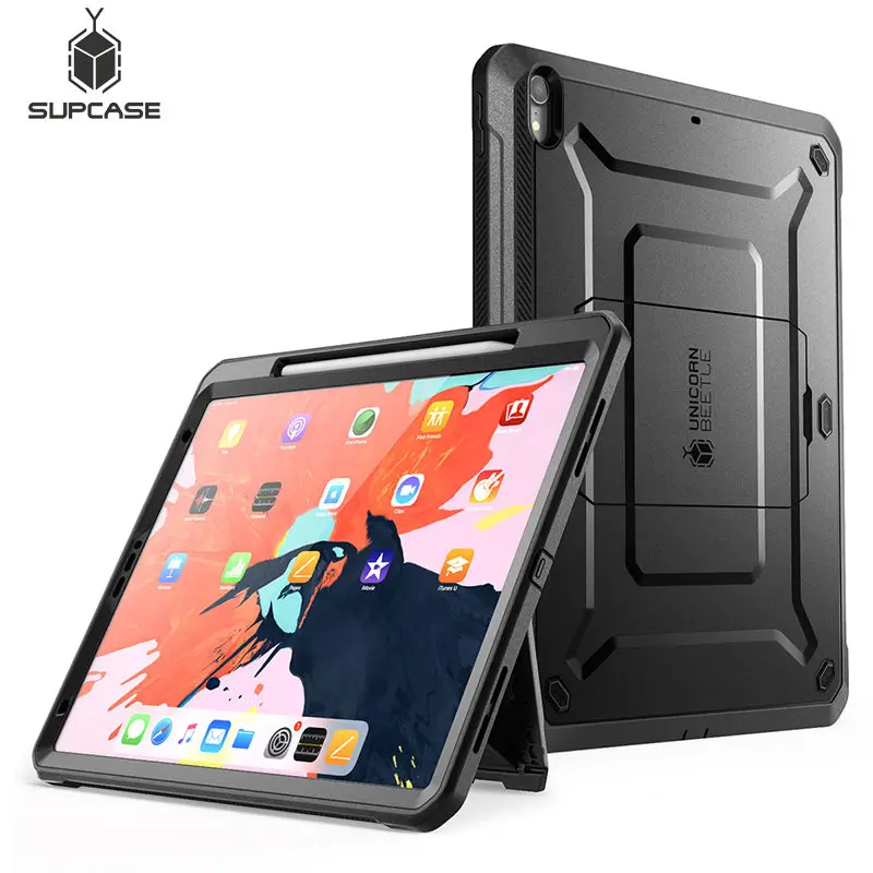 En Ligne Étui Compatible Apple crayon étui pour ipad Pro 11 étui UB PRO housse robuste complète avec protection d écran intégrée et béquille