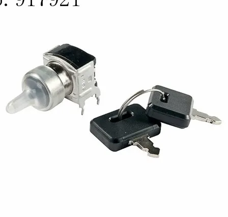 

[ZOB] SK-12BG imported from Japan nkk day open SK12BG30 key switch SK12AAW01 Keylock Switches --5PCS/LOT