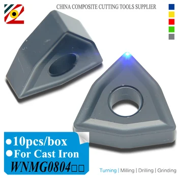 

EDGEV CNC Carbide Inserts WNMG080404 WNMG080408 WNMG431 WNMG432 WNMG Turning Tools Tungsten Blade Machining Cast Iron