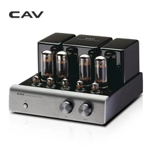 CAV T-5 ламповый усилитель высокое качество производство ЦАП HIFI усилитель аудио для динамиков 20 Вт канал 2,0 высокая точность мощности