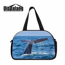 Dispalang животный дизайн дорожная сумка с принтом акулы выходные Сумки на колесиках женские дорожные сумки онлайн для мужчин