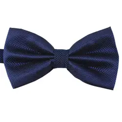 Новый Для Мужчин Мальчик смокинг модные однотонные Цвет Регулируемый Свадебная вечеринка Боути Bow Tie
