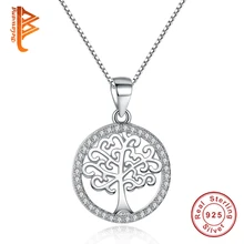 Дерево жизни ожерелье и подвеска 925 пробы серебро Ausrtrian Стразы ювелирные изделия для монет для мужчин/женщин аксессуары подарок