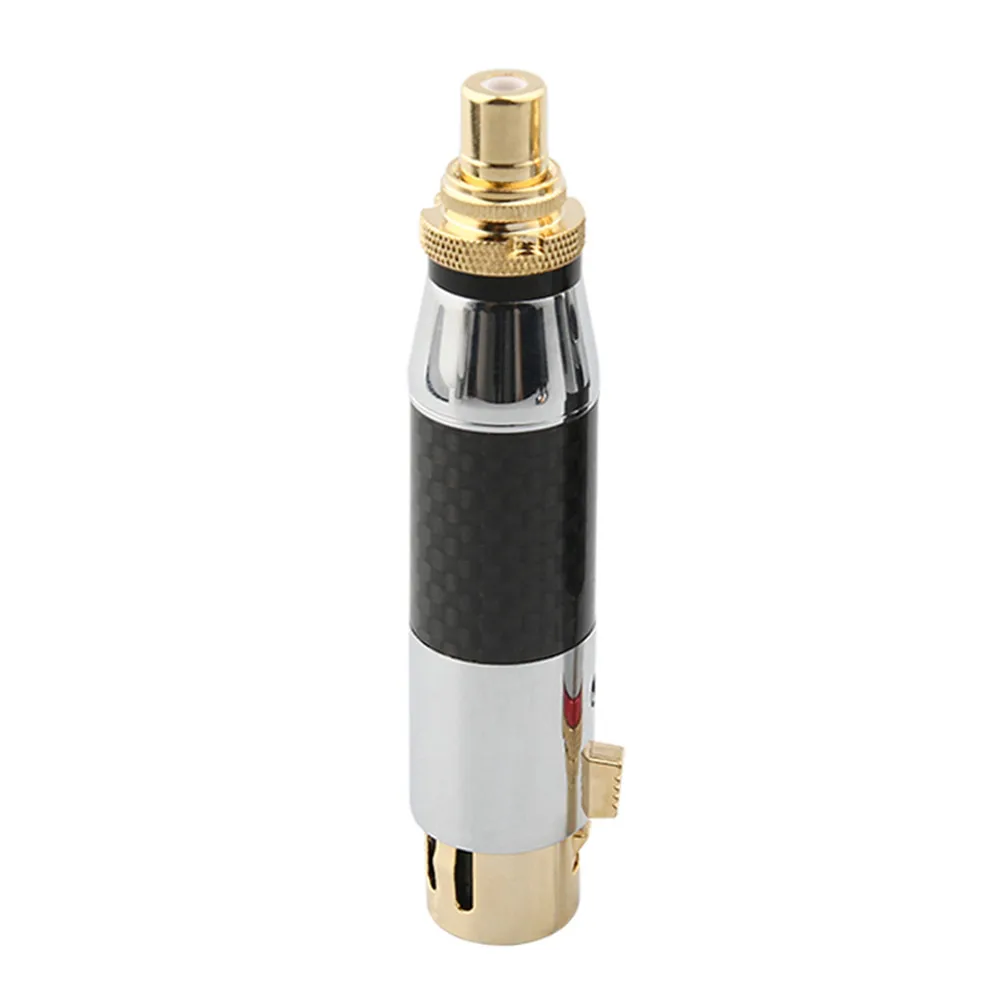 Высокое качество RCA к XLR 3Pin гнездовой разъем XLR Jack DIY Аудио разъем акустические шипы RCA штекер адаптера Dold-Plated YS-264